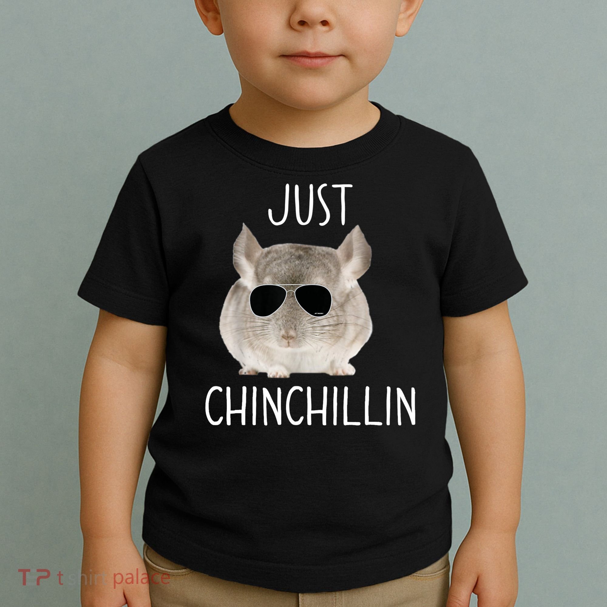 JUST CHINCHILLIN TSHIRT, CHINCHILLA, BRO, RELAXING, CHILLIN Toddler T-Shirt