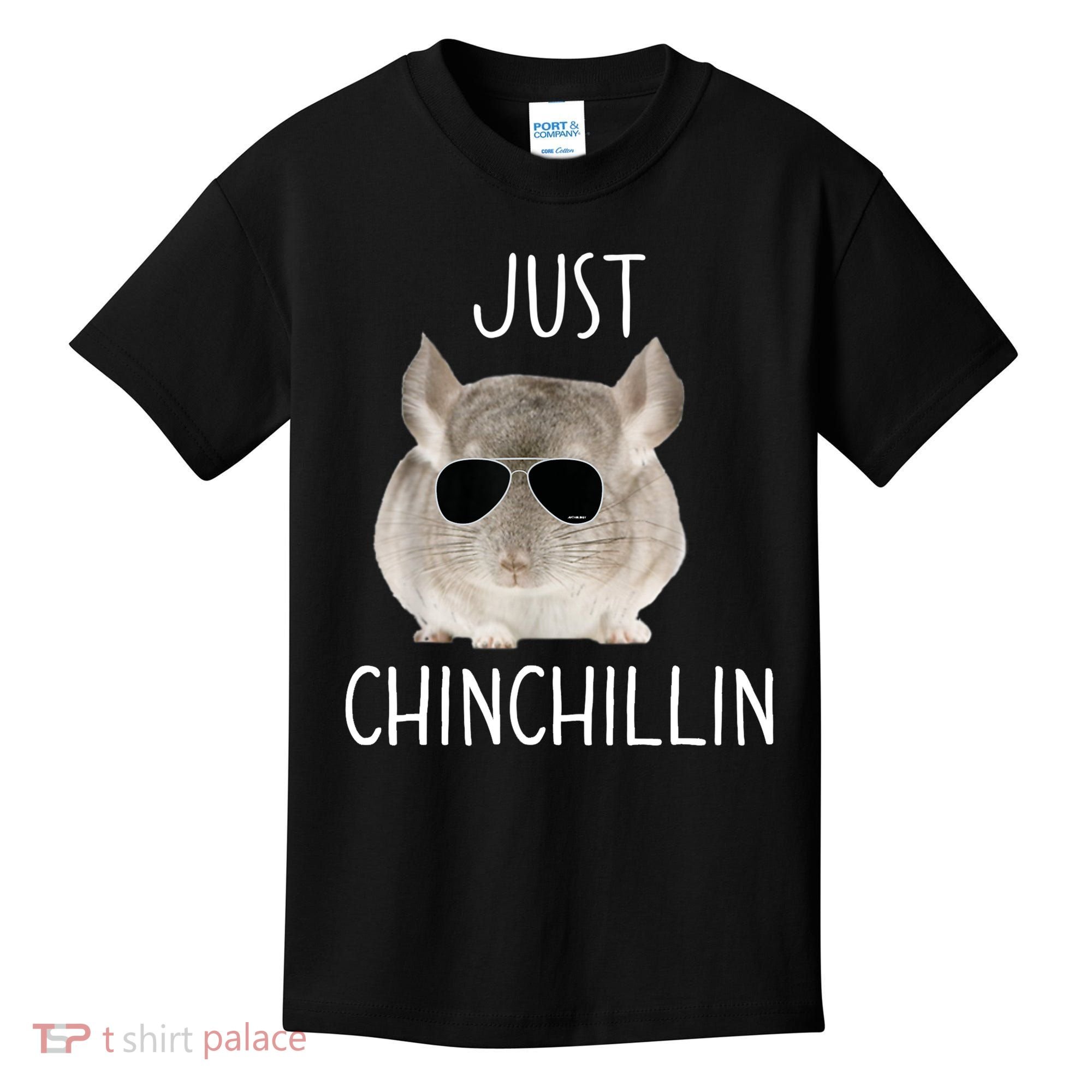 JUST CHINCHILLIN TSHIRT, CHINCHILLA, BRO, RELAXING, CHILLIN Kids T-Shirt