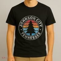 Johnson City Tennessee Tn Vintage Graphic Retro 70s T-Shirt thumb 3
