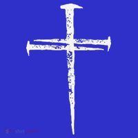 Jesus Cross Three Nails Christian Vintage T-Shirt thumb 7