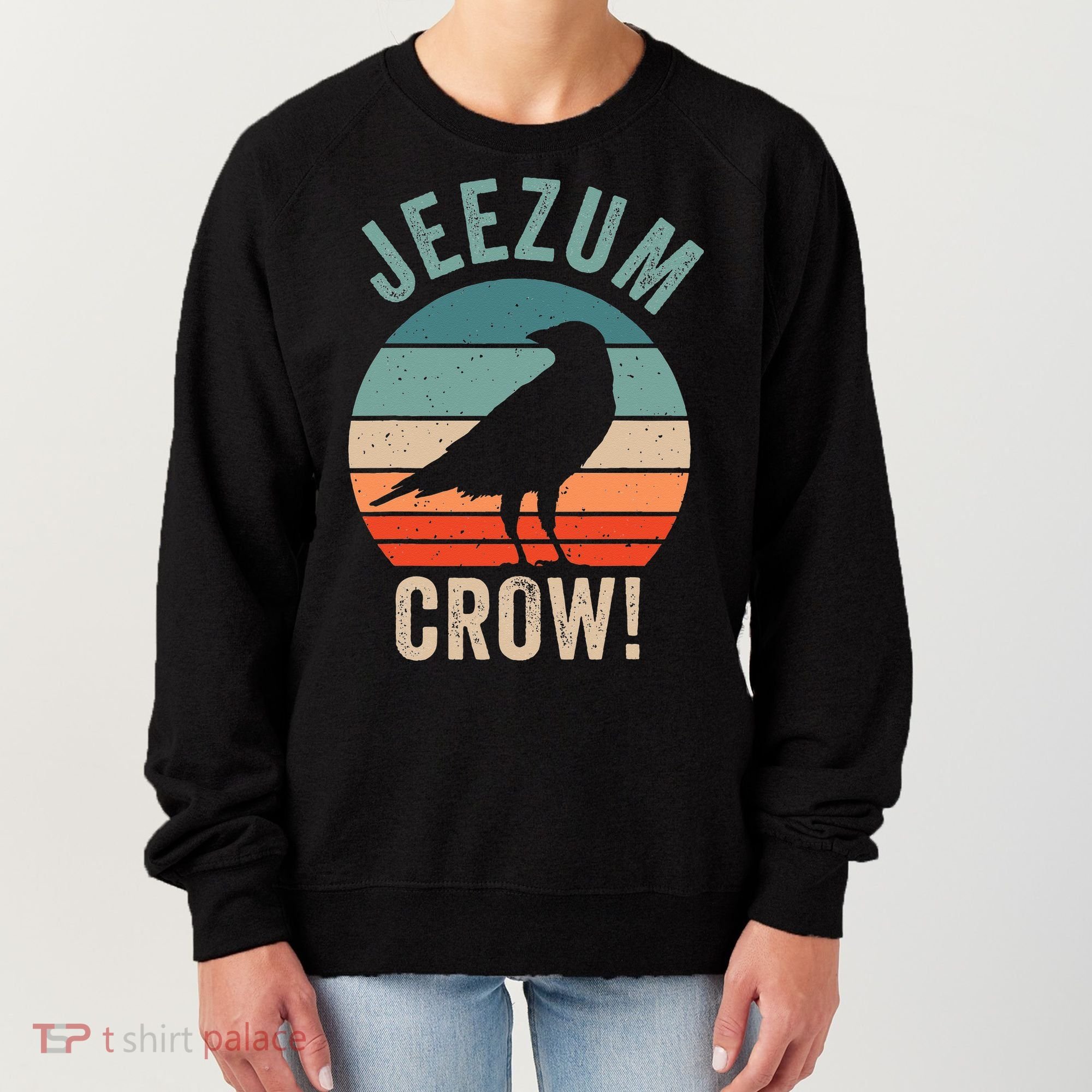Jeezum Crow Vermont Raven Women's Sweatshirt