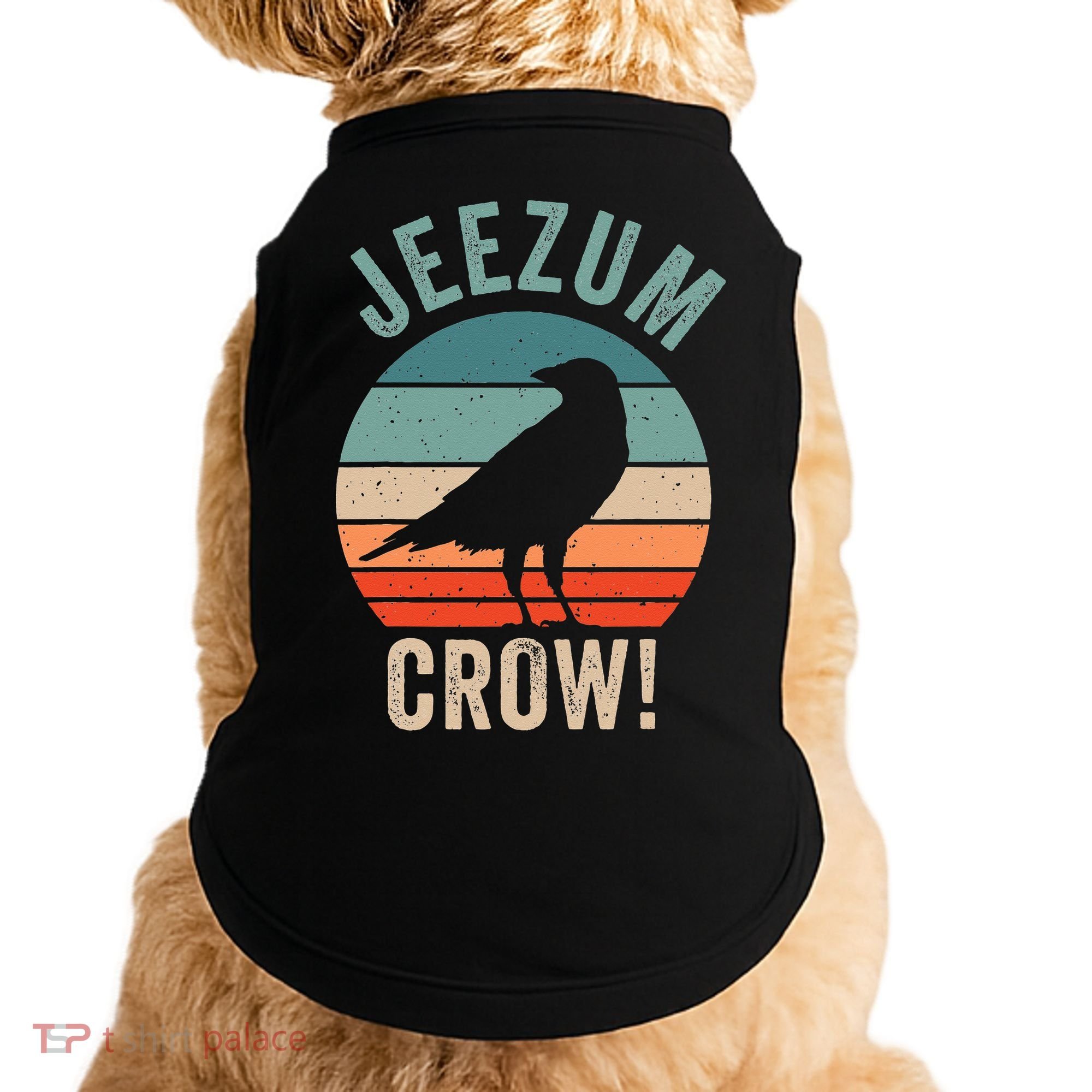 Jeezum Crow Vermont Raven Doggie Tank