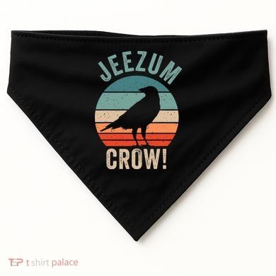 Jeezum Crow Vermont Raven USA-Made Doggie Bandana