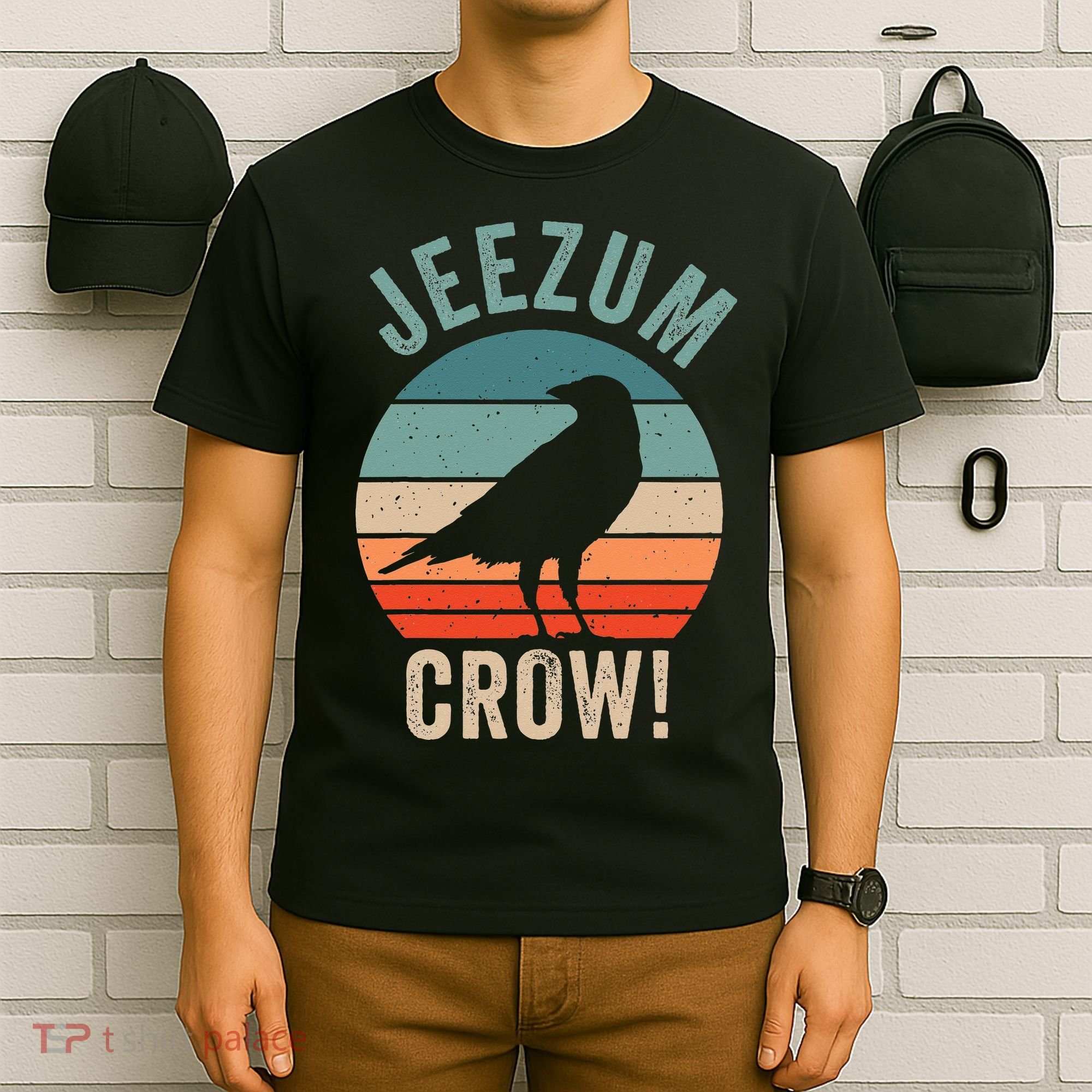 Jeezum Crow Vermont Raven T-Shirt