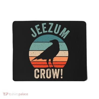 Jeezum Crow Vermont Raven Mousepad