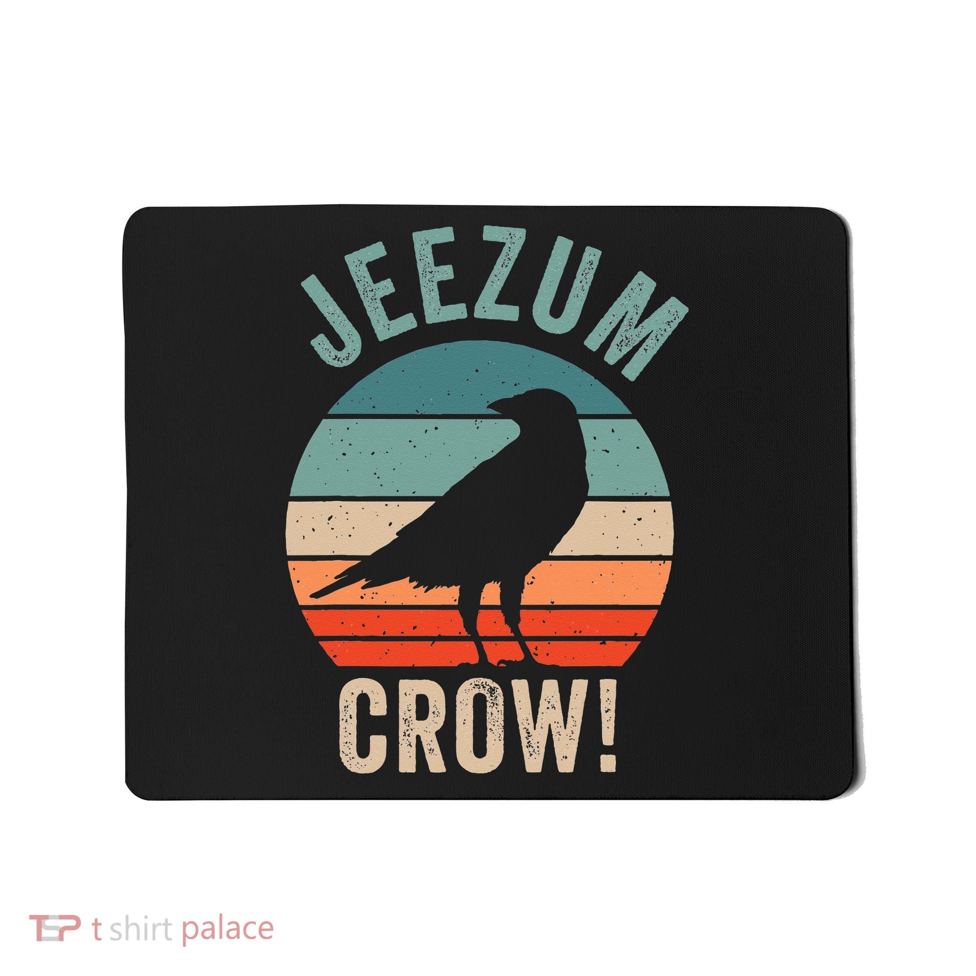 Jeezum Crow Vermont Raven Mousepad