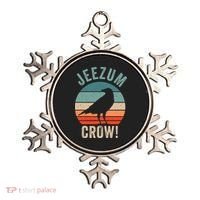 Jeezum Crow Vermont Raven Ornament thumb 0