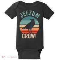 Jeezum Crow Vermont Raven Baby Bodysuit thumb 0