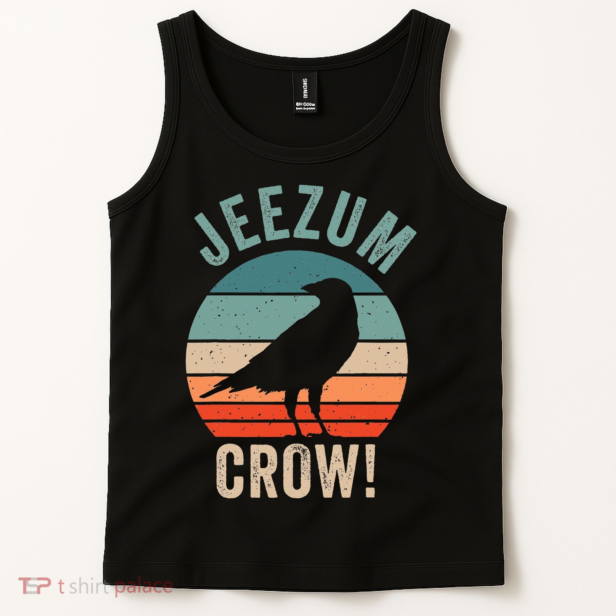 Jeezum Crow Vermont Raven Tank Top