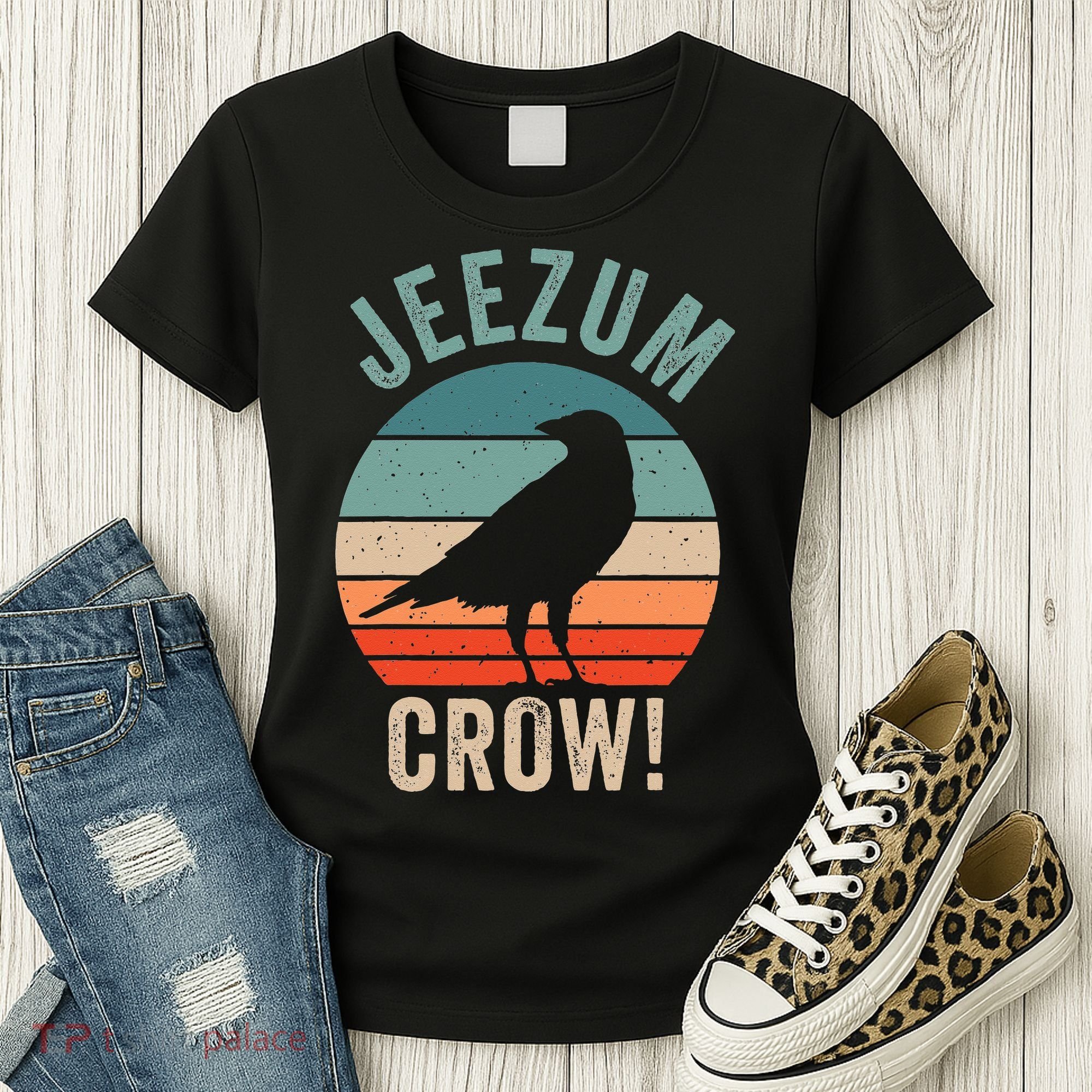 Jeezum Crow Vermont Raven Women's T-Shirt