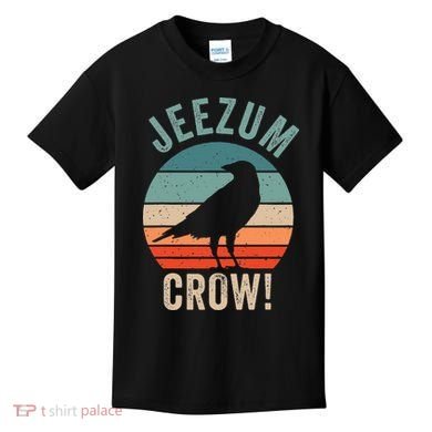 Jeezum Crow Vermont Raven Kids T-Shirt