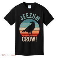 Jeezum Crow Vermont Raven Kids T-Shirt thumb 0