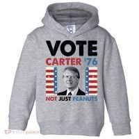 Jimmy Carter Vote Carter '76 Not Just Peanuts Toddler Hoodie thumb 0