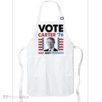 Jimmy Carter Vote Carter '76 Not Just Peanuts Apron thumb 0