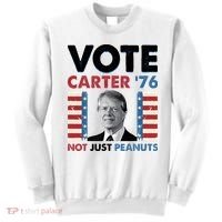 Jimmy Carter Vote Carter '76 Not Just Peanuts Sweatshirt thumb 0