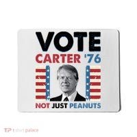 Jimmy Carter Vote Carter '76 Not Just Peanuts Mousepad thumb 0