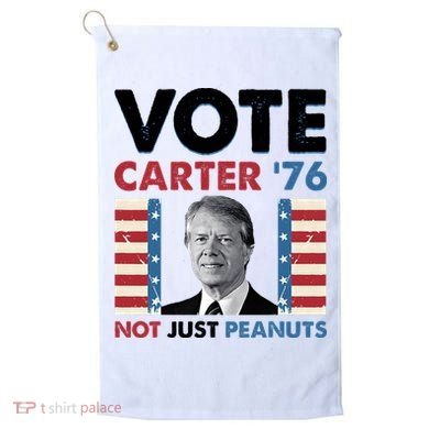 Jimmy Carter Vote Carter '76 Not Just Peanuts Golf Towel