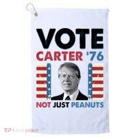 Jimmy Carter Vote Carter '76 Not Just Peanuts Golf Towel thumb 0