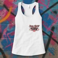 Jesus Christ World Tour Christian Faith Women's Tank Top thumb 3
