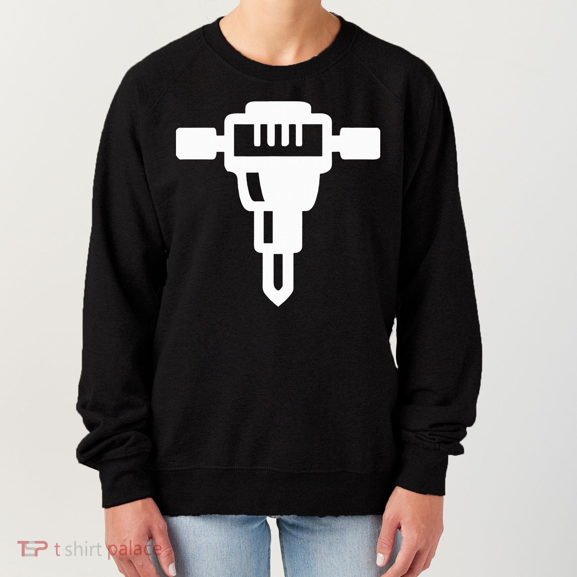 Jackhammer Construction Worker Women's Sweatshirt
