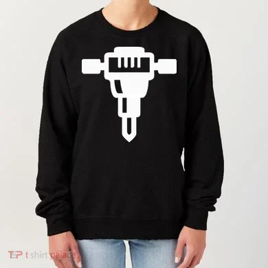 Jackhammer Construction Worker Women's Sweatshirt