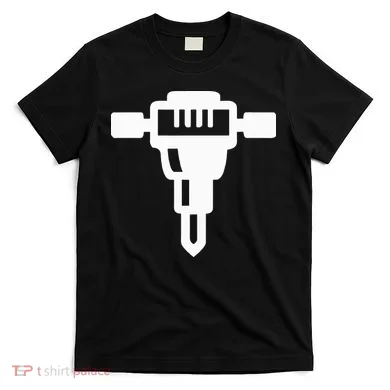 Jackhammer Construction Worker T-Shirt