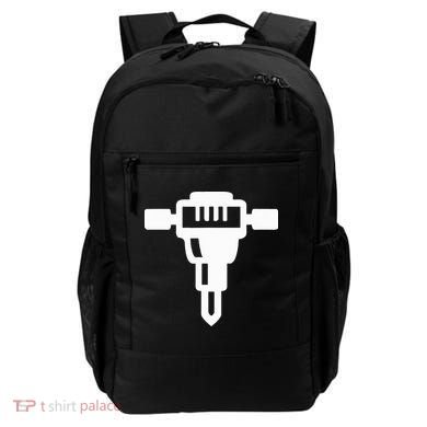 Jackhammer Construction Worker Backpack