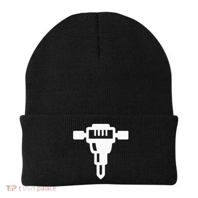 Jackhammer Construction Worker Beanie