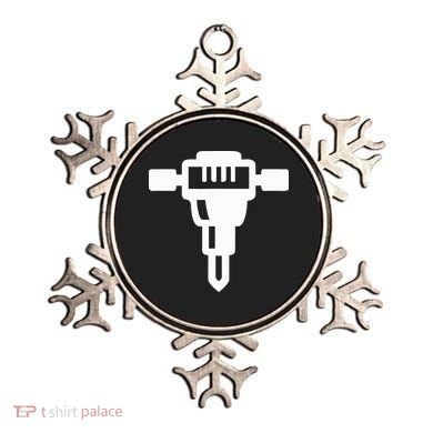 Jackhammer Construction Worker Ornament