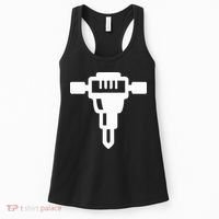 Jackhammer Construction Worker Women's Tank Top thumb 0