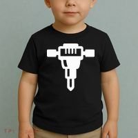 Jackhammer Construction Worker Toddler T-Shirt thumb 2