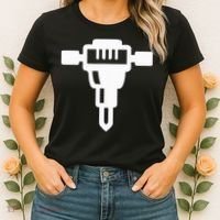 Jackhammer Construction Worker Women's T-Shirt thumb 2