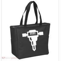 Jackhammer Construction Worker Tote Bag thumb 2