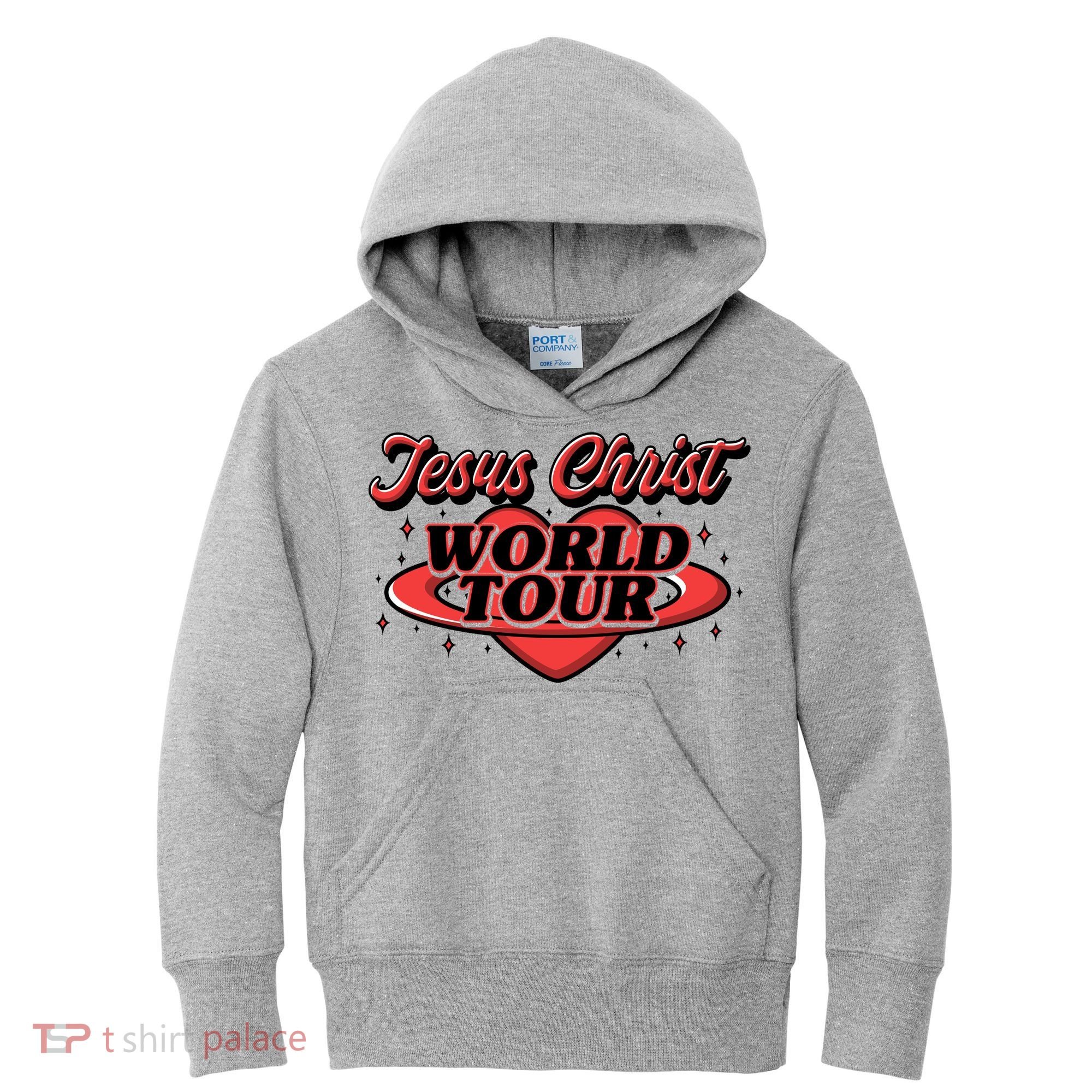 Jesus Christ World Tour Kids Hoodie