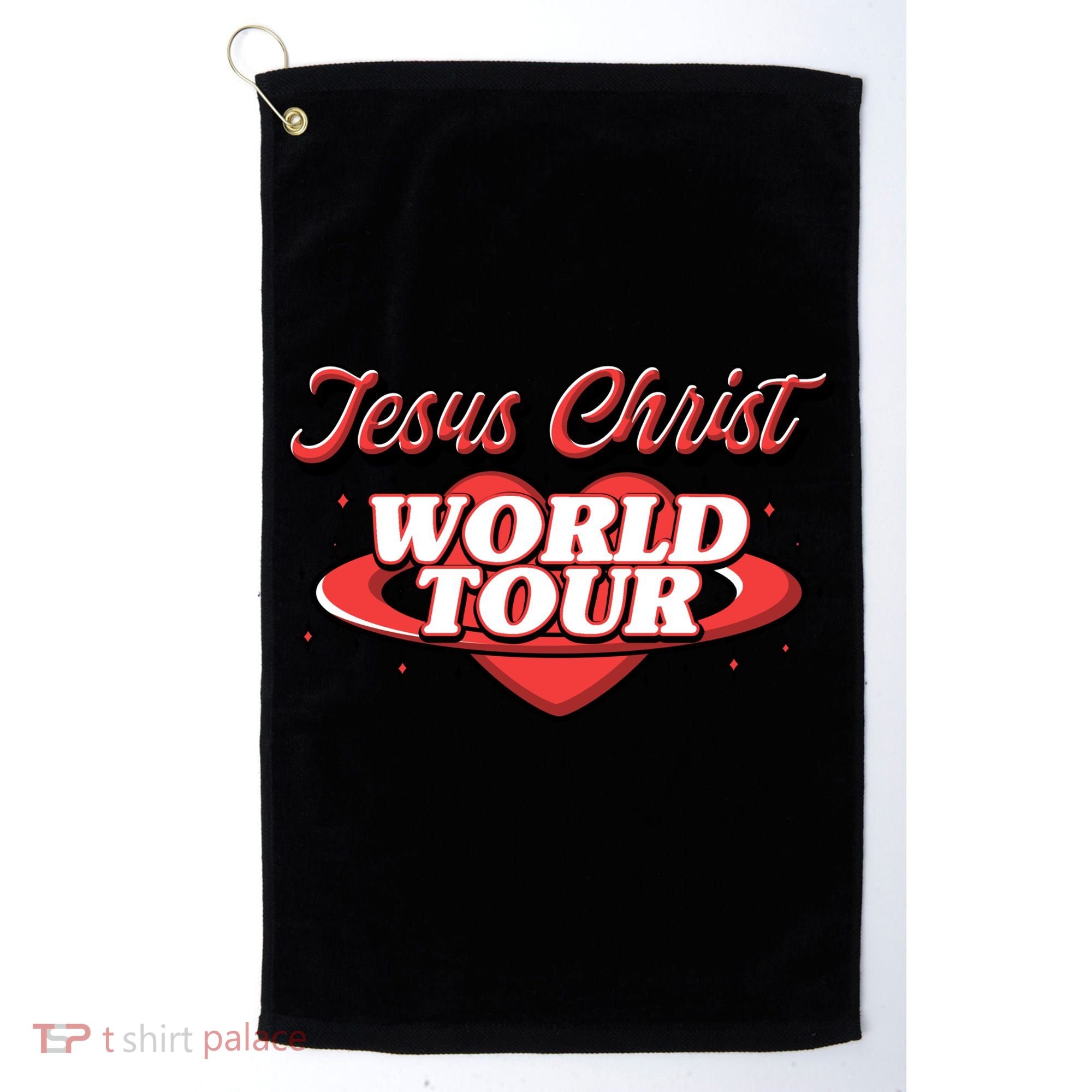 Jesus Christ World Tour Golf Towel