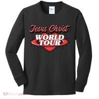 Jesus Christ World Tour Kids Long Sleeve Shirt thumb 0
