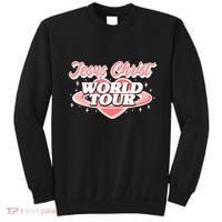 Jesus Christ World Tour Christian Concert Music Sweatshirt thumb 0