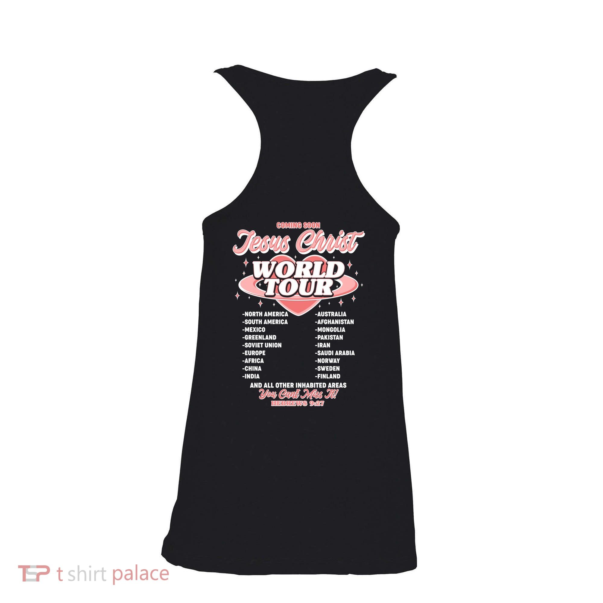 Jesus Christ World Tour Christian Concert Music Ladies Essential Flowy Tank
