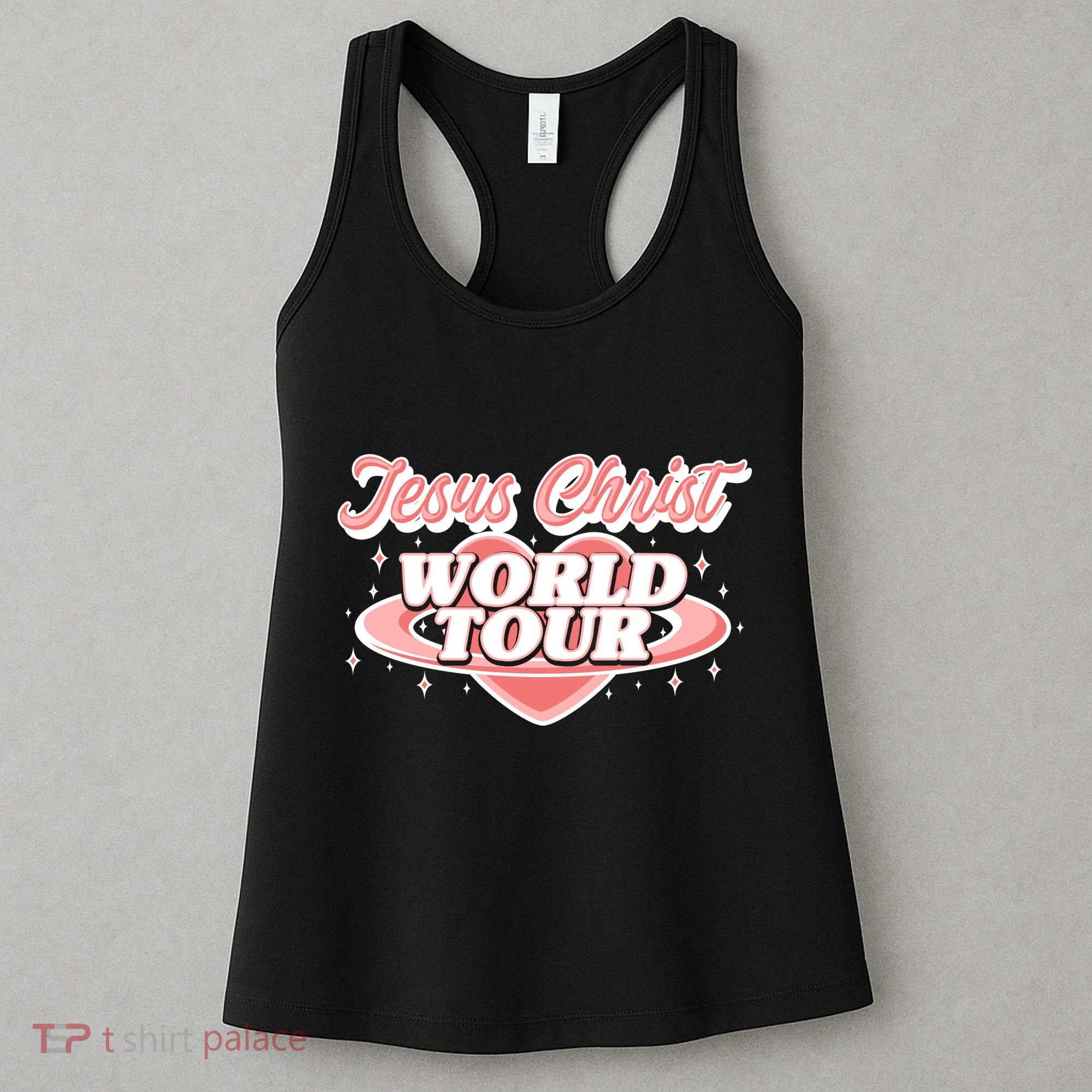 Jesus Christ World Tour Christian Concert Music Women's Tank Top