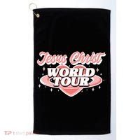 Jesus Christ World Tour Christian Concert Music Golf Towel thumb 0