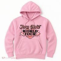Jesus Christ World Tour Christian Concert Music Hoodie thumb 0