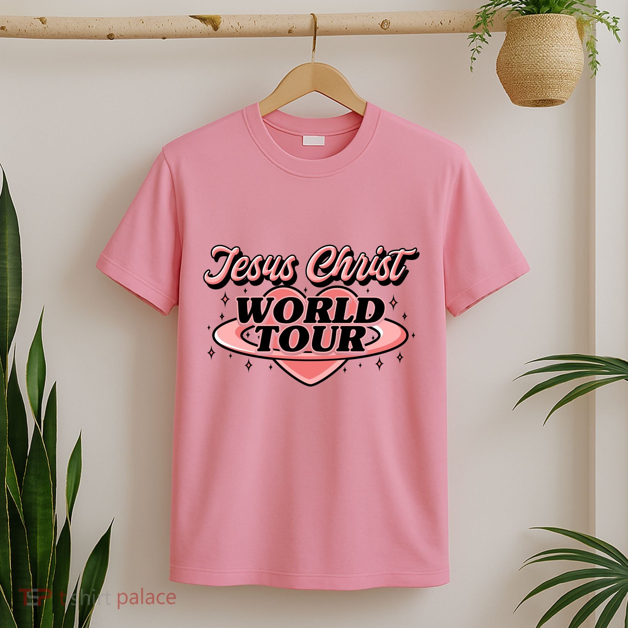 Jesus Christ World Tour Christian Concert Music T-Shirt