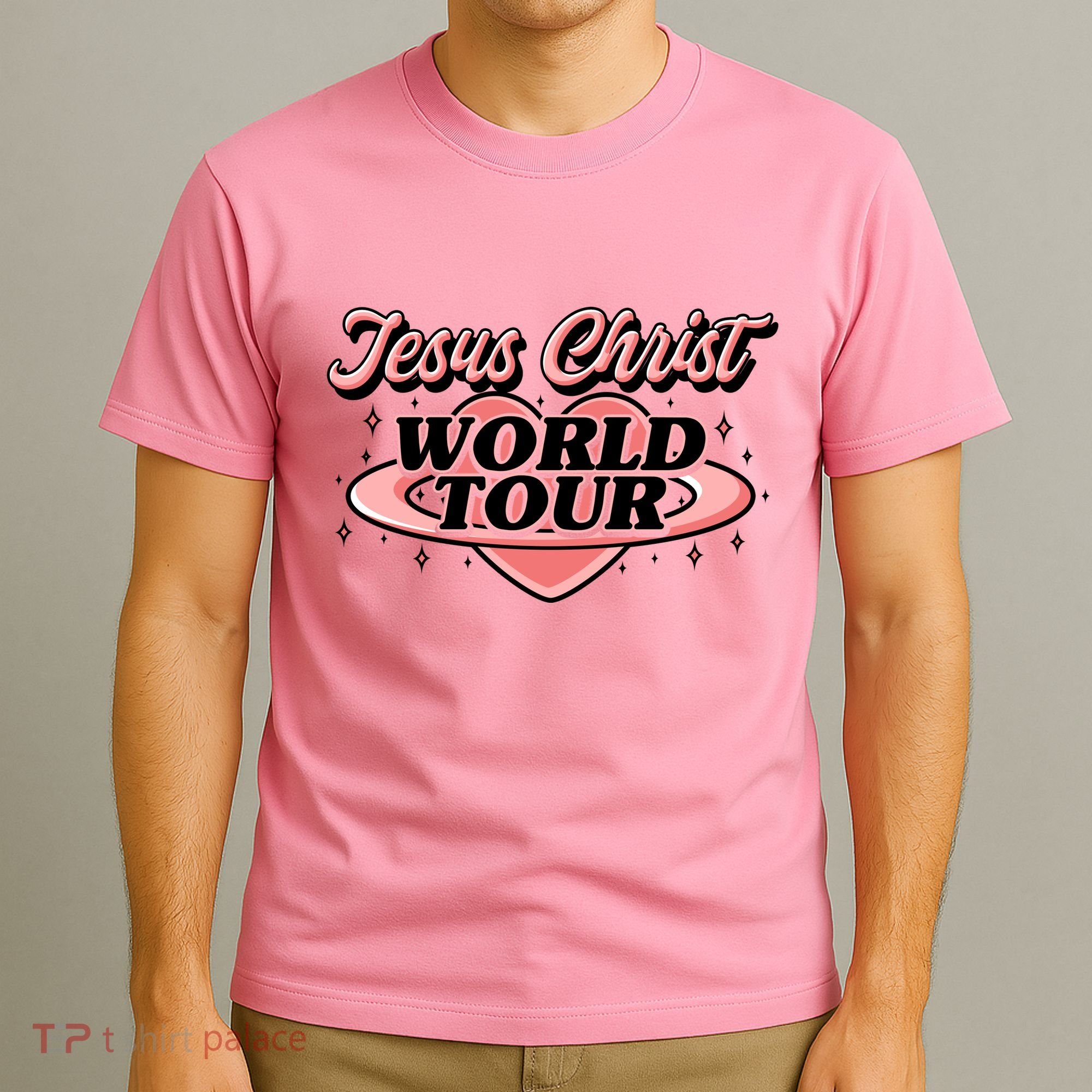 Jesus Christ World Tour Christian Concert Music T-Shirt