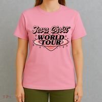 Jesus Christ World Tour Christian Concert Music T-Shirt thumb 4