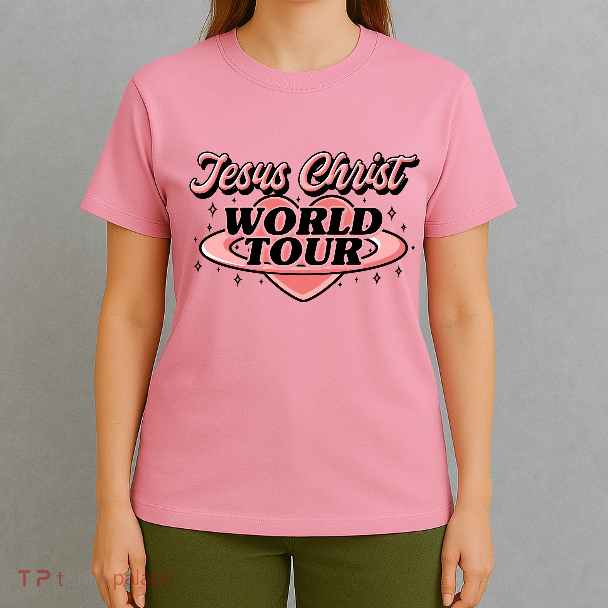 Jesus Christ World Tour Christian Concert Music T-Shirt