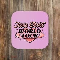 Jesus Christ World Tour Christian Concert Music Coaster thumb 0