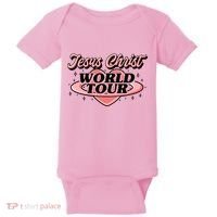 Jesus Christ World Tour Christian Concert Music Baby Bodysuit thumb 0