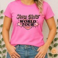 Jesus Christ World Tour Christian Concert Music Women's T-Shirt thumb 2