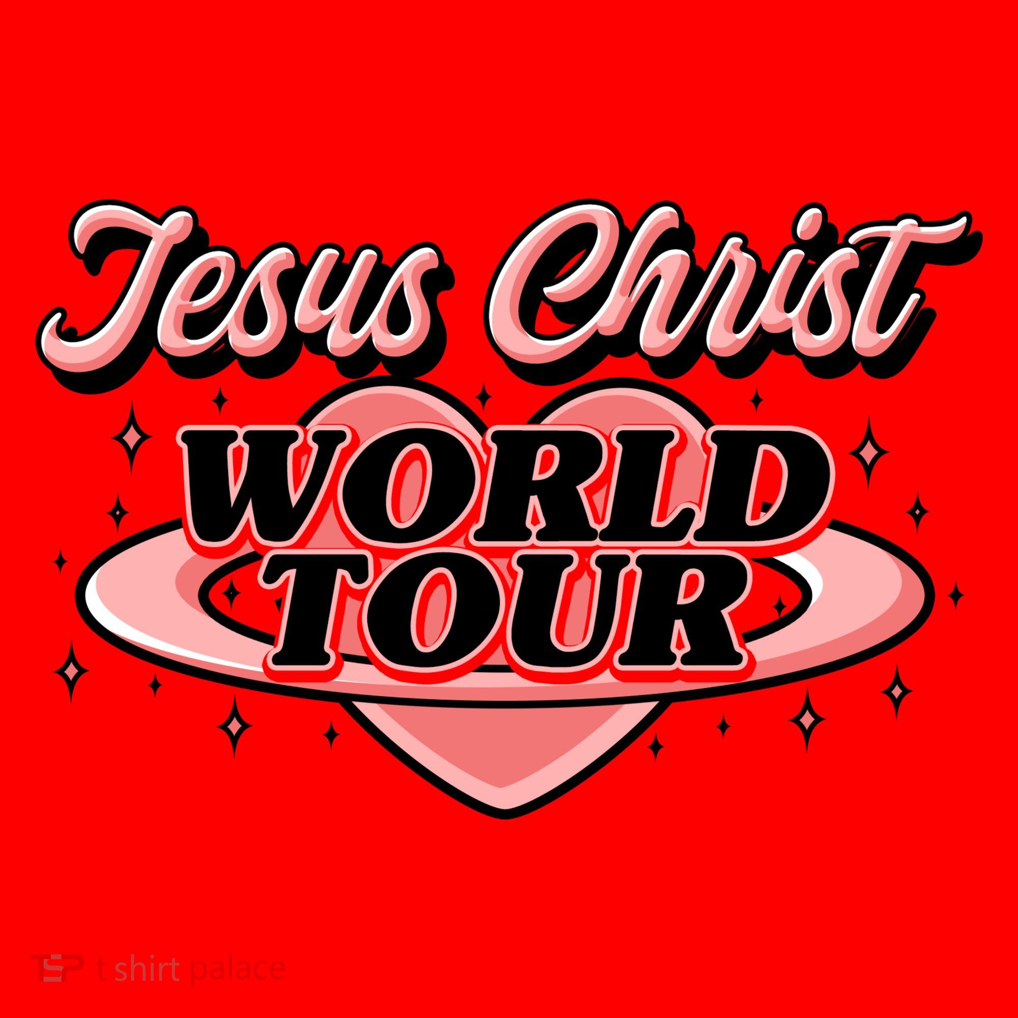 Jesus Christ World Tour Christian Concert Music Santa Hat