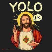 Jesus Christ YOLO JK Meme Funny Christian Easter Beanie thumb 2